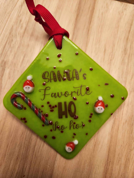 "Girlfriend" Ornaments Naughty List, Santa's Favorite
