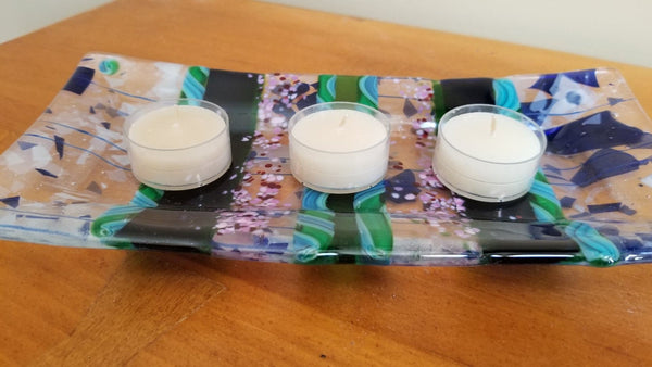 Collage Candle Tray