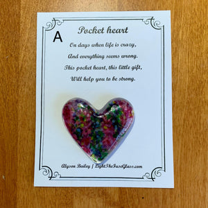 Pocket Hearts for Caring and Support/Pocket Hearts for Love